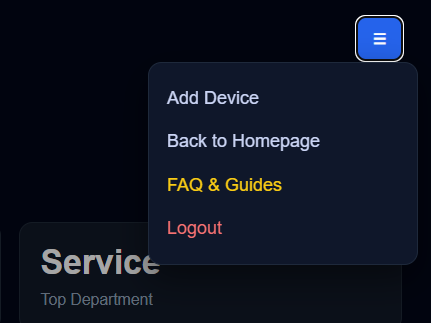 Add Device Screen