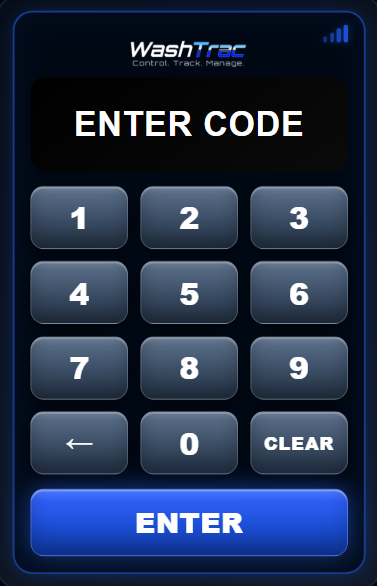 Keypad Programming Step 1